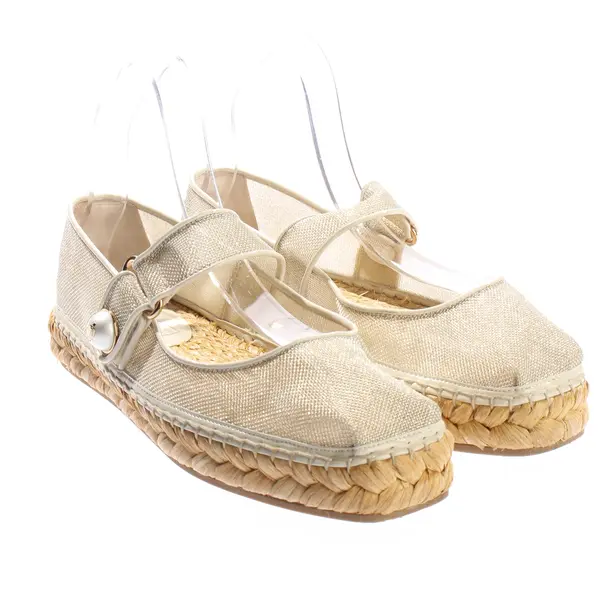 Espadrilles, in Cream, Jimmy Choo