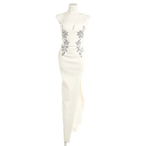 Cocktail Dress, in White, Polyester, Rebecca Vallance