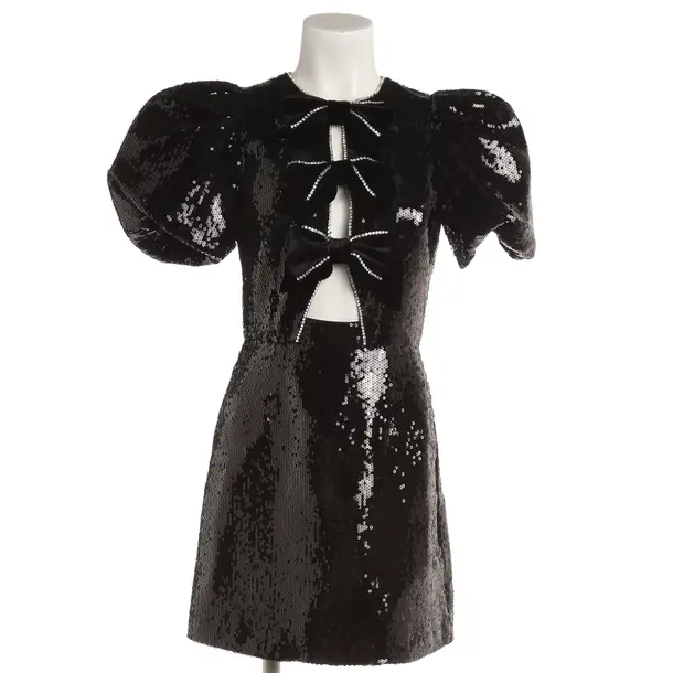 Cocktail Dress, in Black, Polyester, Rebecca Vallance