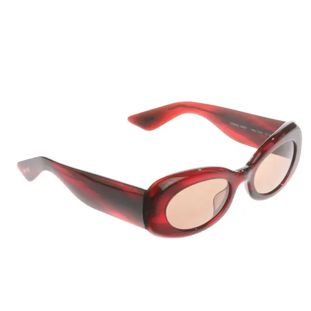 Sonnenbrille, in Bordeaux, Kunststoff, Khaite