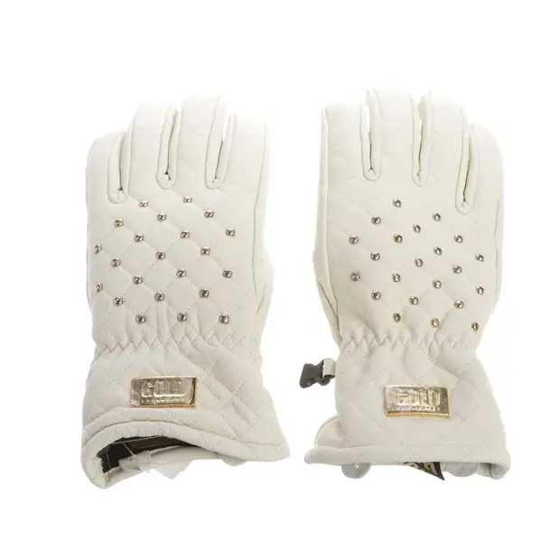 Lederhandschuhe, in Beige, Leder, Goldbergh