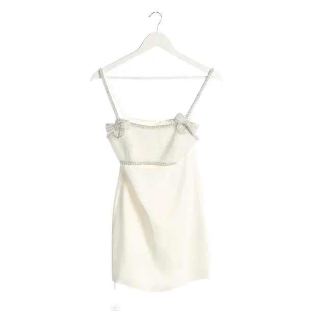 Cocktail Dress, in White, Polyester, self-portrait