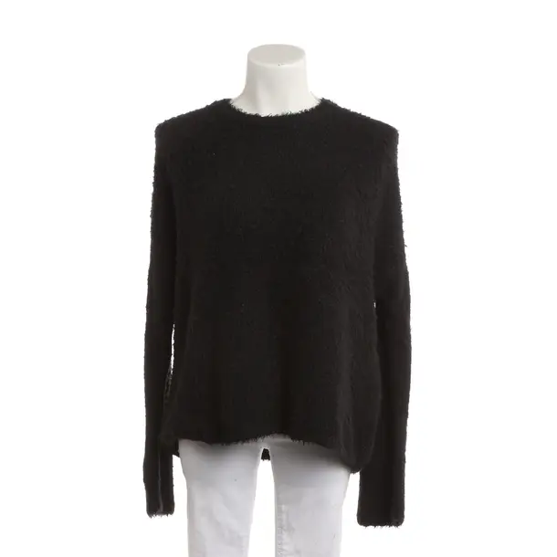 Pullover, in Dunkelgrau, Seide, Totême