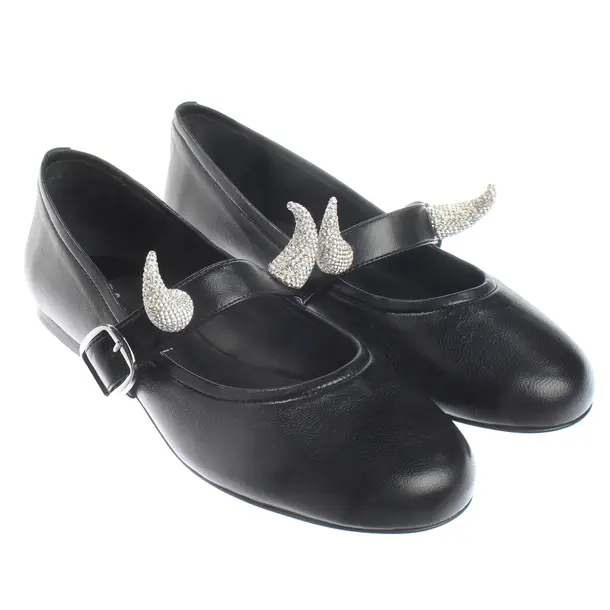 Ballerine, in Nero, Coperni