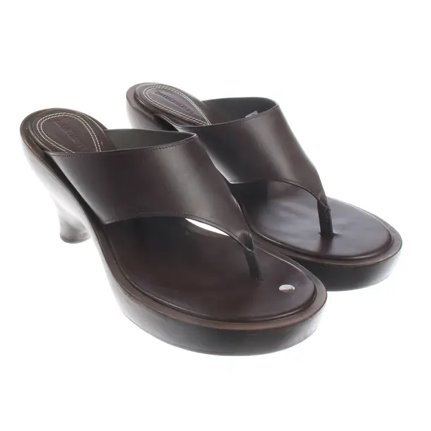 Heeled Sandals, in Dark Brown, Zimmermann