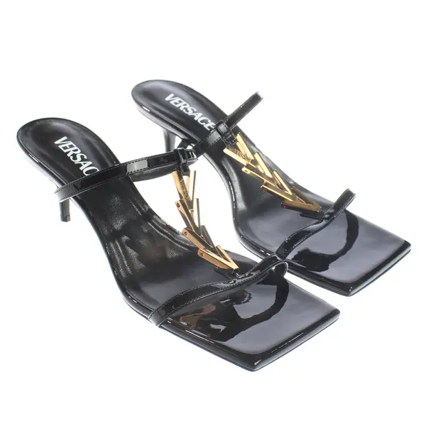 Sandaletten, in Schwarz, Versace