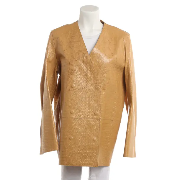 Lederjacke, in Hellbraun, Leder, Totême