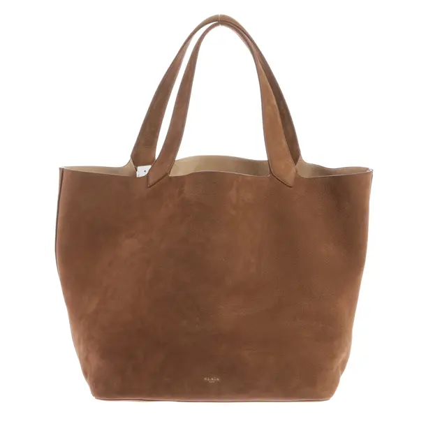 Shopper, in Braun, Leder, Alaia