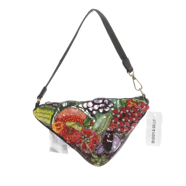 Abendtasche, in Schwarz, Polyester, Alémais