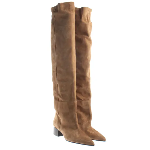 Over-The-Knee Boots, in Camel, Khaite