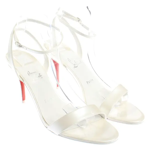 Sandali, in Bianco, Christian Louboutin