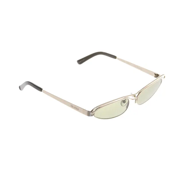 Sunglasses, in Gold, Synthetic / Metal, The Attico