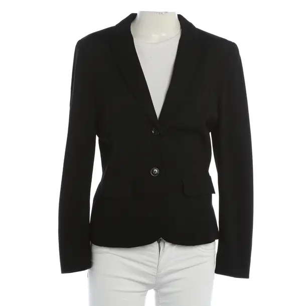 Blazer, in Black, Viscose, Marc Cain