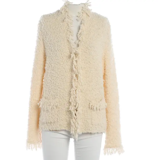 Cardigan, in Cream, Polyester, Marc Cain
