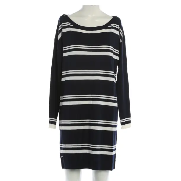 Dress, in Navy, Wool, Lacoste