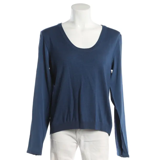 Pullover, in Blau, Seide, Diane von Furstenberg