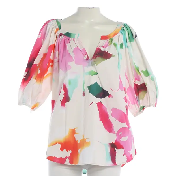Bluse, in Mehrfarbig, Baumwolle, Diane von Furstenberg