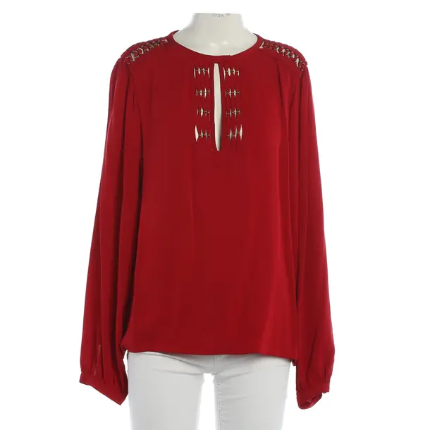 Bluse, in Rot, Seide, Diane von Furstenberg