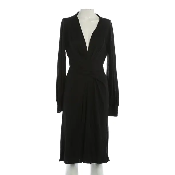 Dress, in Black, Silk, ISSA