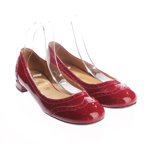 Ballet Flats, in Red, Miu Miu