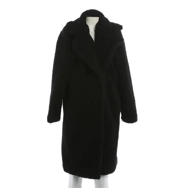 Winter Coat, in Black, Polyester, Stand Studio