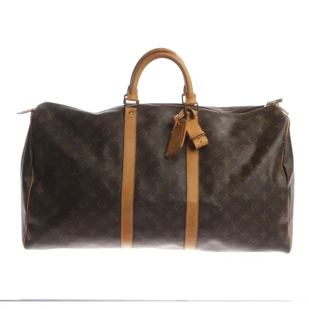 Weekender, in Marrone, Tela, Louis Vuitton