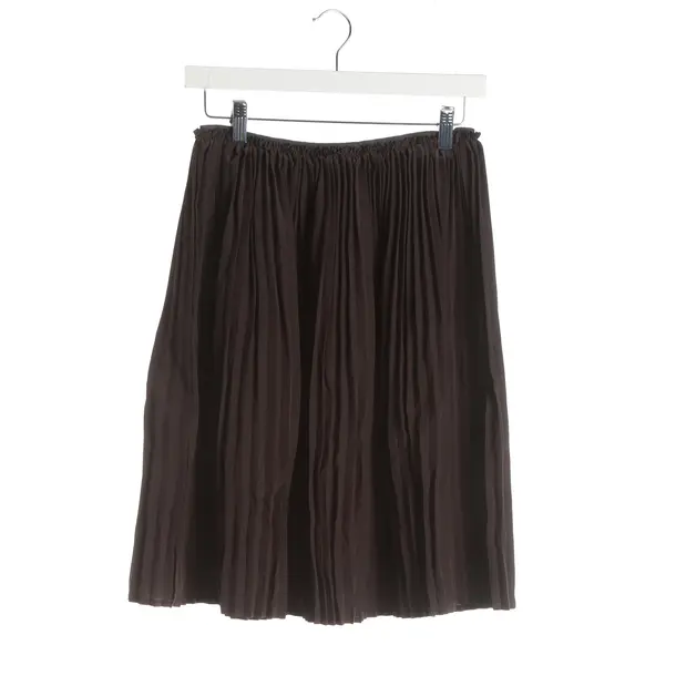 Skirt, in Brown, Silk, Odeeh