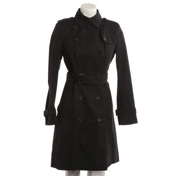Trenchcoat, in Schwarz, Baumwolle, Marc Cain
