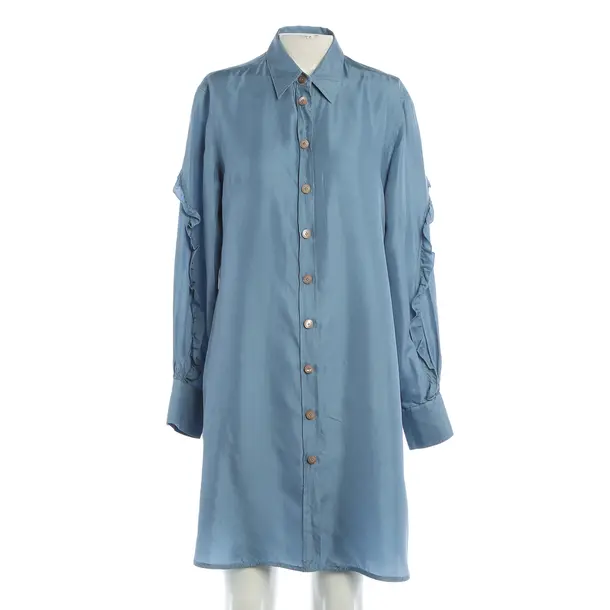 Dress, in Blue, Silk, Le Sarte Pettegole