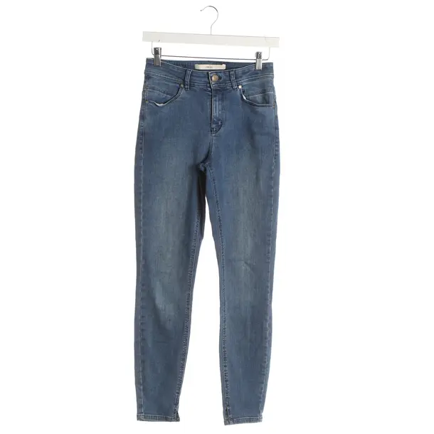 Skinny Jeans, in Blue, Cotton, Lanius