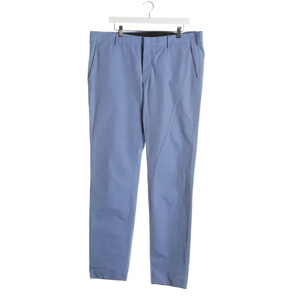Pantaloni, in Azzurro, Cotone, Prada
