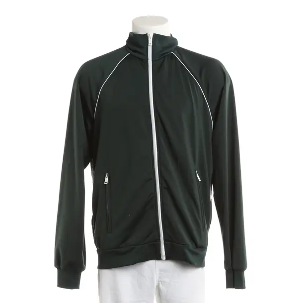 Zip-Up Hoodie, in Green, Polyester, Prada