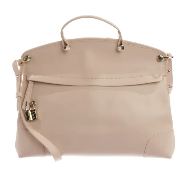 Handtasche, in Hellrosa, Leder, Furla