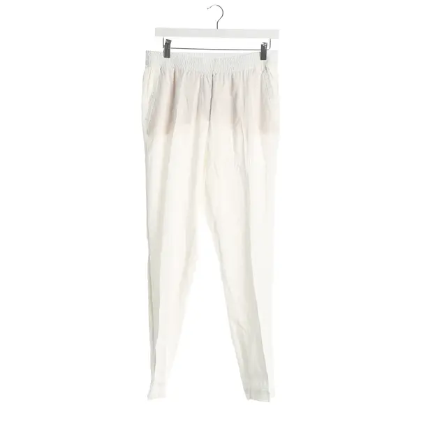 Pants, in White, Linen, Marc Cain