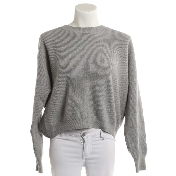 Pullover, in Grau, Wolle, Peserico