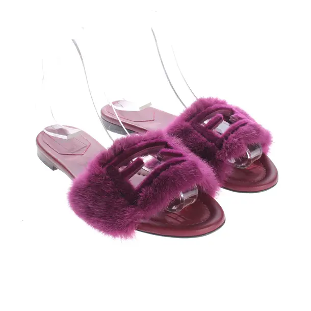 Sandalen, in Lila, Fendi