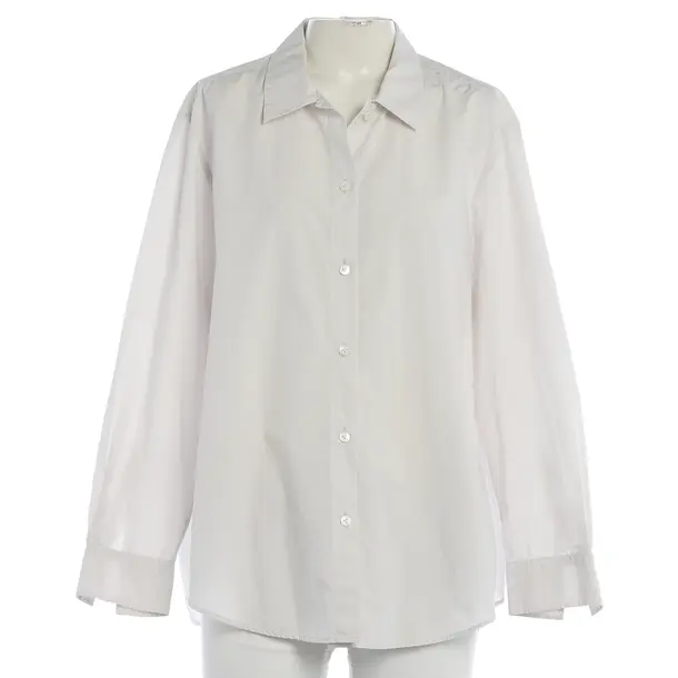 Bluse, in Hellgrau, Baumwolle, Van Laack