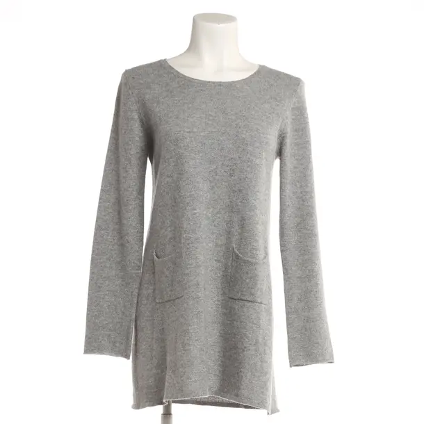 Kleid, in Hellgrau, Baumwolle, Allude