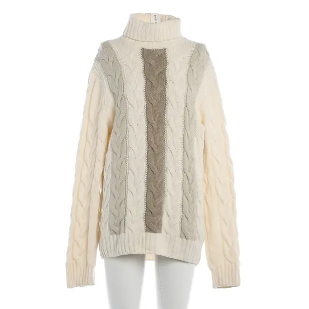 Pullover, in Beige, Wolle, Gran Sasso