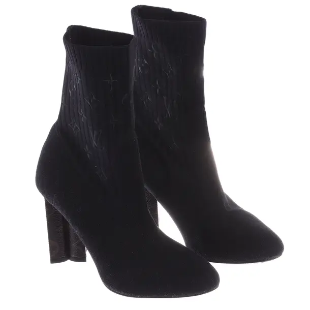 Stiefeletten, in Schwarz, Louis Vuitton