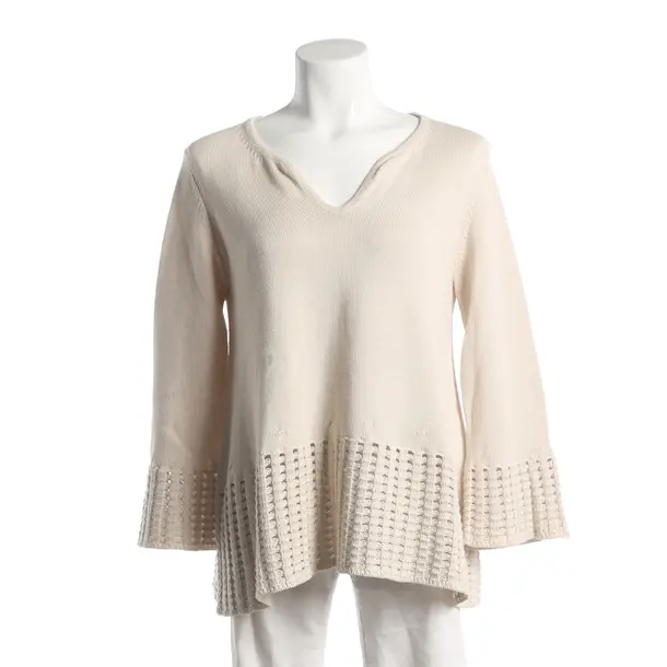 Pullover, in Beige, Baumwolle, Hemisphere