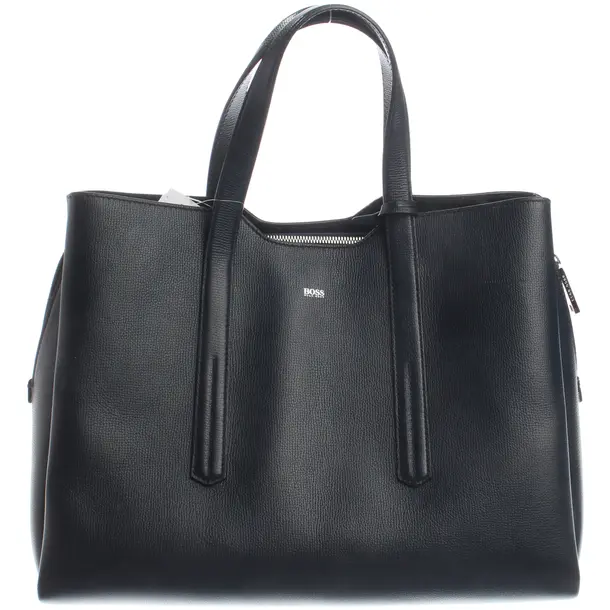 Handbag, in Navy, Leather, Hugo Boss Black Label