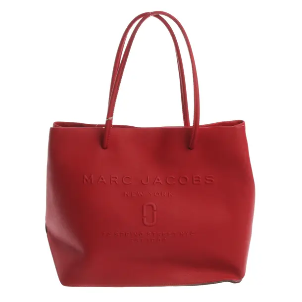 Shopper Bag, in Red, Leather, Marc Jacobs