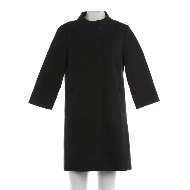 Summer Coat, in Black, Cotton, Maje