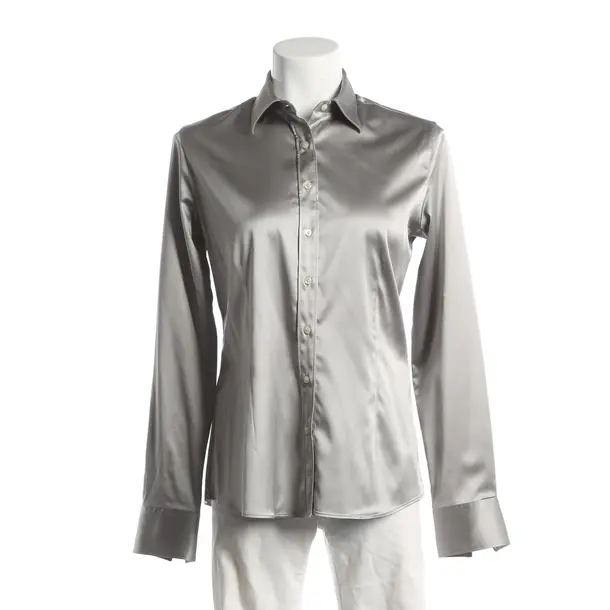 Blouse, in Gray, Polyester, Robert Friedman