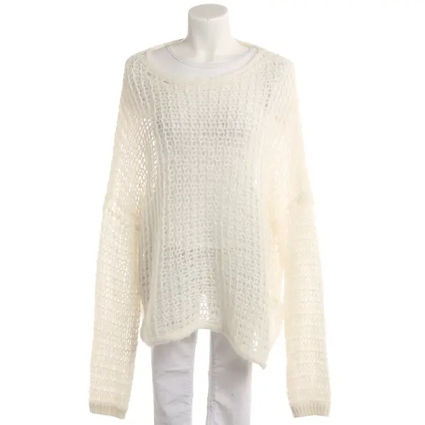 Maglione, in Bianco, Lana, di Aylin König