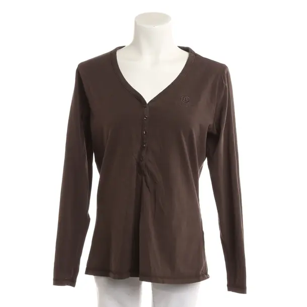 Long Sleeve Shirt, in Brown, Cotton, Bogner