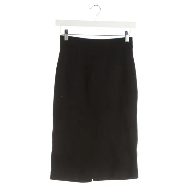 Rock, in Schwarz, Wolle, Dolce & Gabbana