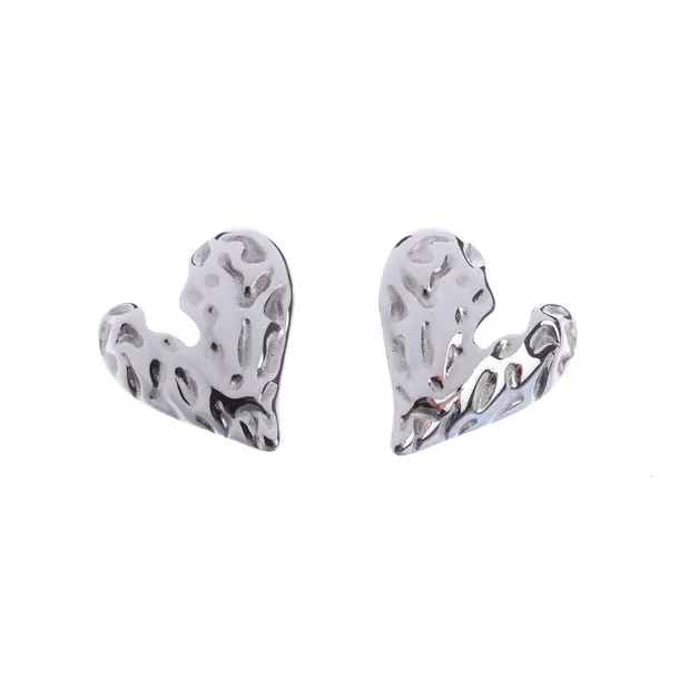 Earrings, in Silver, Metal (metallic, metallized), Steffen Schraut