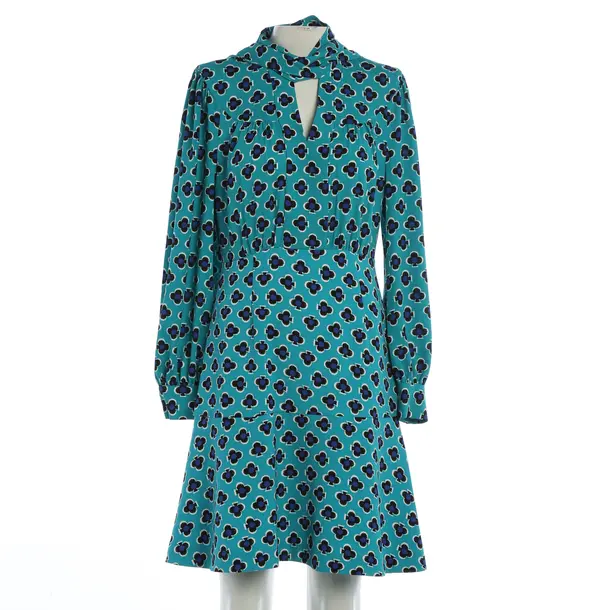 Kleid, in Türkis, Polyester, Diane von Furstenberg